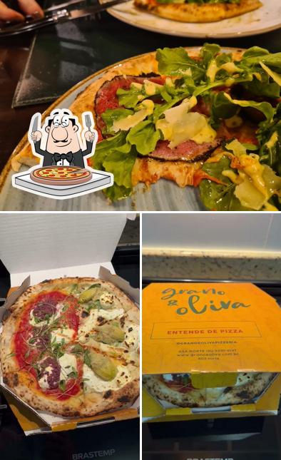 Consiga pizza no Grano & Oliva Pizzeria Asa Sul: Pizza, Burger, Vinho, Delivery Brasília DF