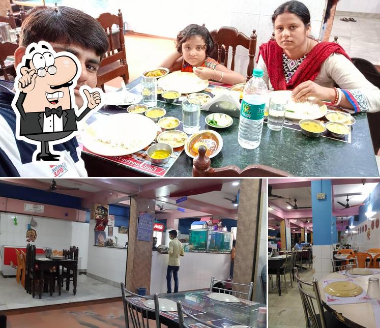 The interior of 13 Parbon Bengali Restaurant