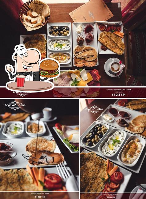 Закажите гамбургеры в "Oyoun Alia - Restaurant Libanais - Complexe de loisirs"