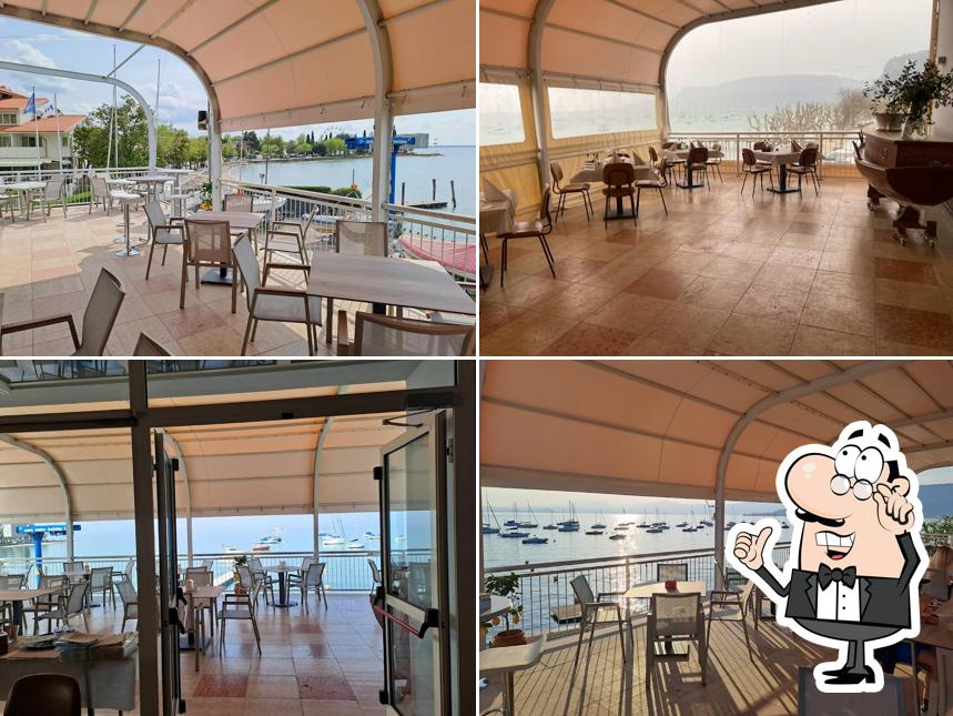 Gli interni di Ristorante Nautico Bardolino