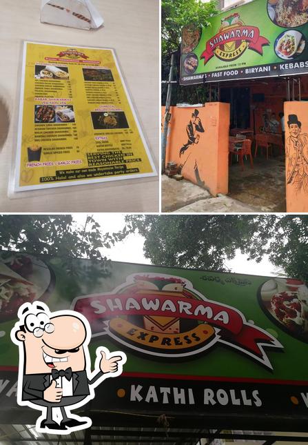 Look at the image of Shawarma Express