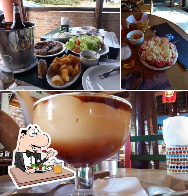 Comida em Restaurante Grill77