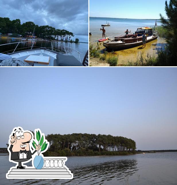 L'extérieur de Le Chaland Lacanau - Balades sur le lac