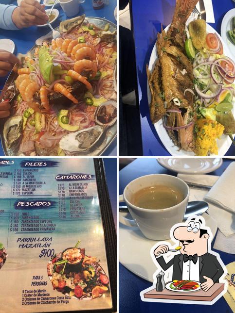 Meals at Mariscos Mazatlán