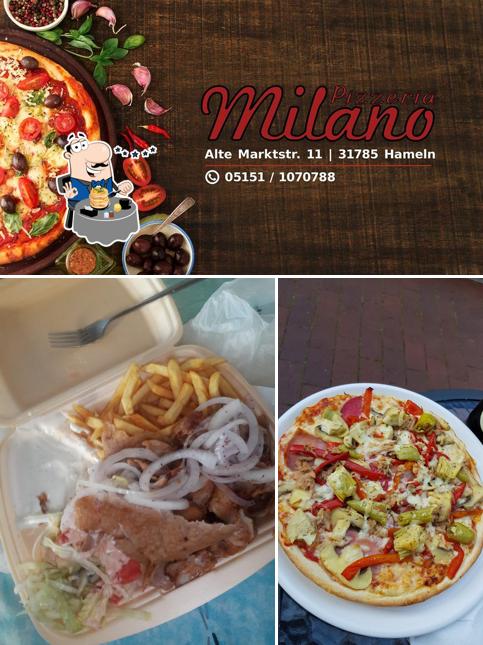 Nourriture à Pizzeria Milano