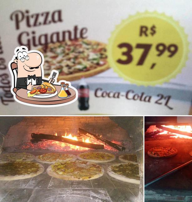 Experimente pizza no Tropical pizzaria