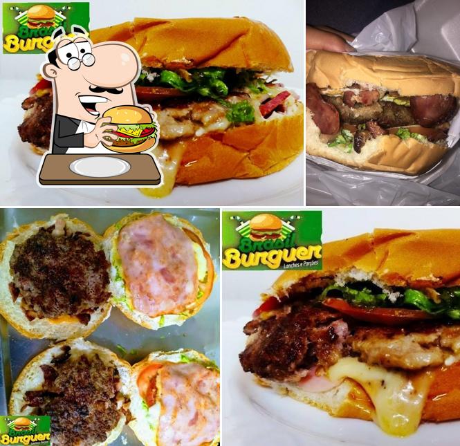 Consiga um hambúrguer no Brasil Burguer