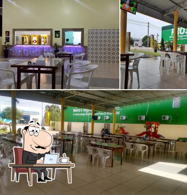 Veja imagens do interior do Kocar Brasil Peixaria Grill