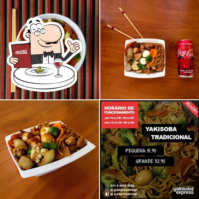 Platos en Yakisoba Express