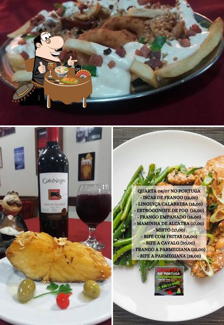 Platos en Petiscos do Portuga