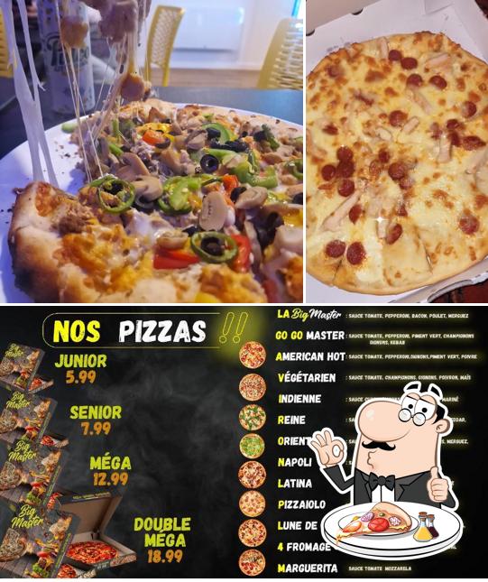 A Big Master, vous pouvez profiter des pizzas