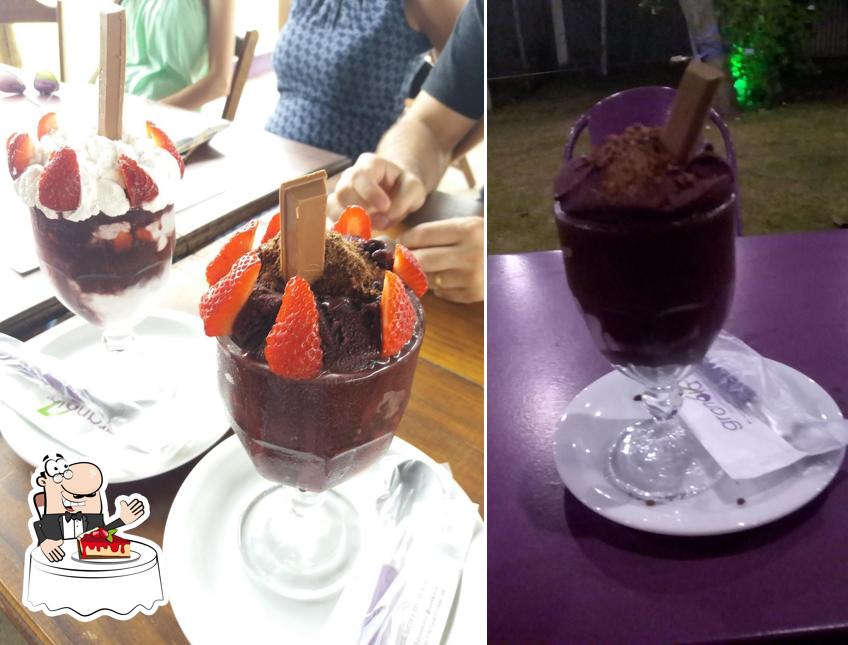Não esqueça de pedir uma sobremesa no Granola