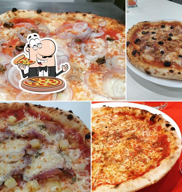 Scegli tra le svariate varianti di pizza