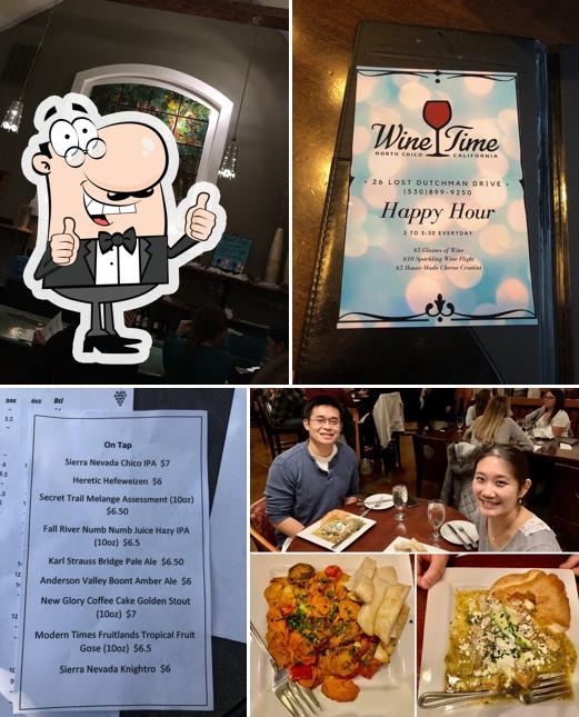 Wine Time in Chico Restaurant menu and reviews