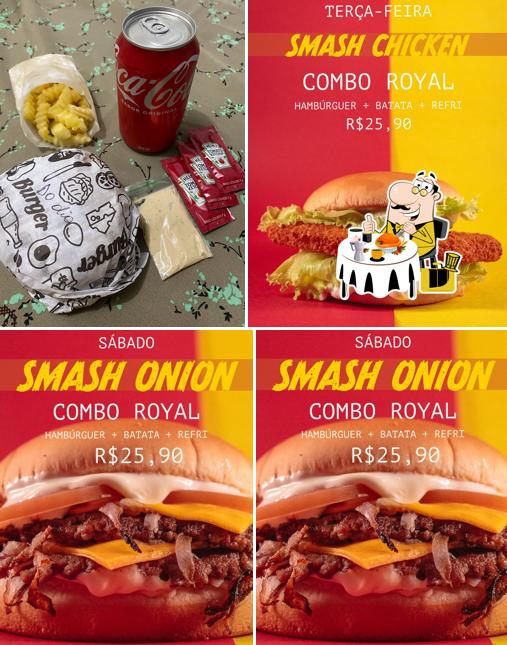 Platos en ROYAL SMASH BURGUER