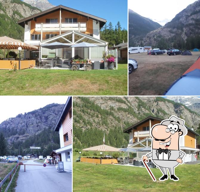 Gli esterni di Restaurant & Hostel "Hole in One"