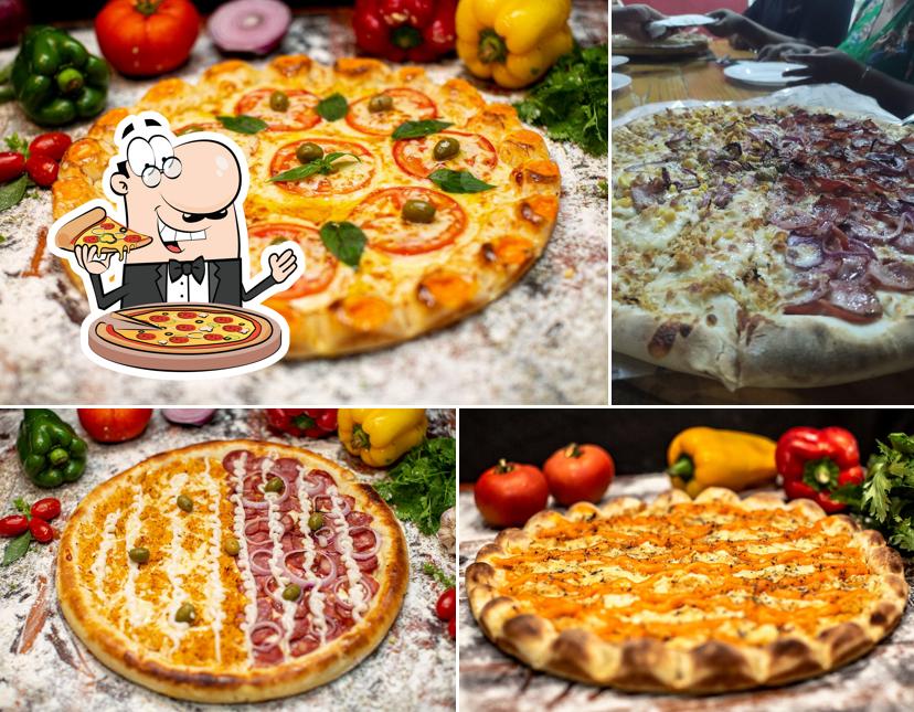 Experimente diversos estilos de pizza