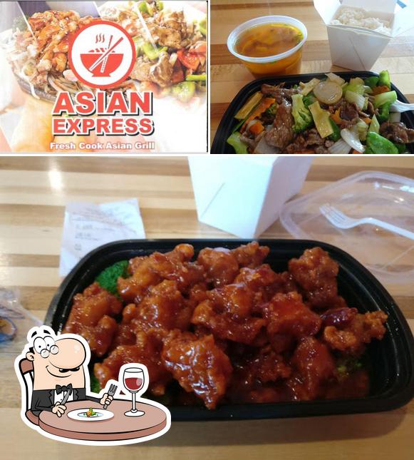 Asian Express, 2800 New Pinery Rd 5 in Portage Restaurant menu and