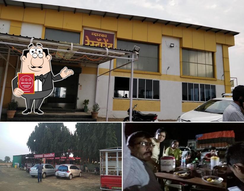 Here's a picture of Dwarka Restaurant
