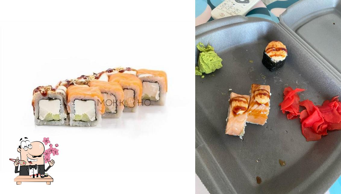 В "Моккано" предлагают суши и роллы