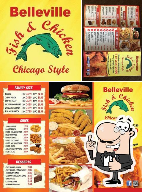 Here's a pic of Belleville Fish & Chicken