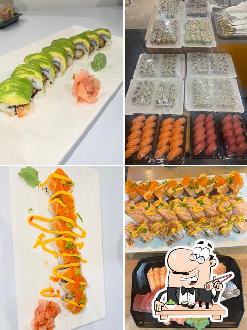 Essayez de nombreuses options de sushi