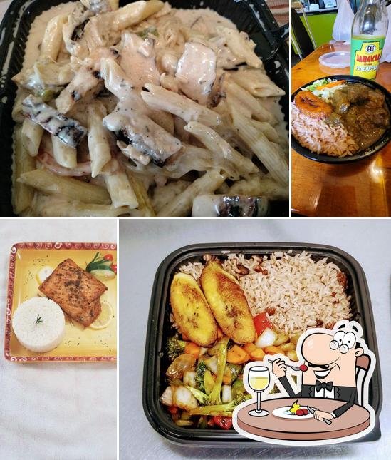 Mango Jamaican American Cuisine in Towson Restaurant menu and reviews