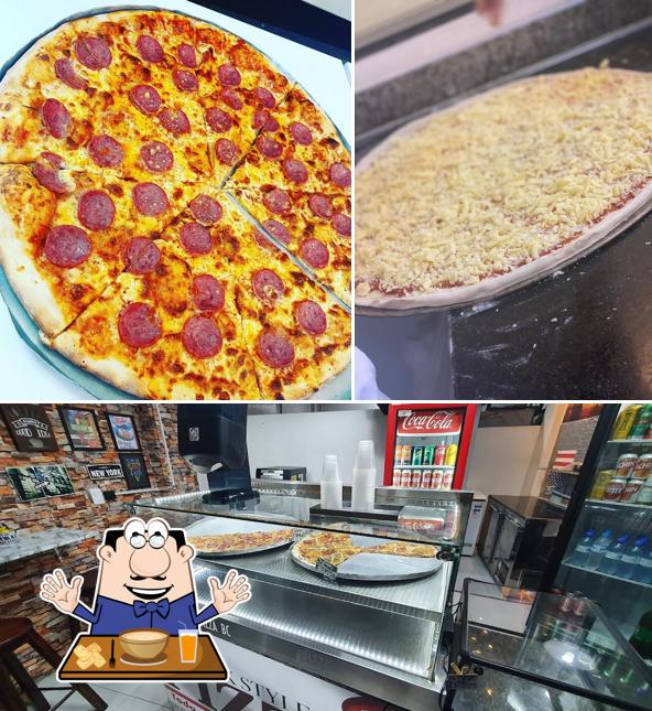 Comida em New York Style Pizza 3 /BC