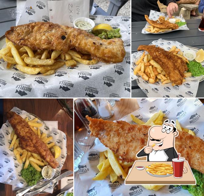 Russell S Fish Chips A High St In Broadway Restaurant Menu And