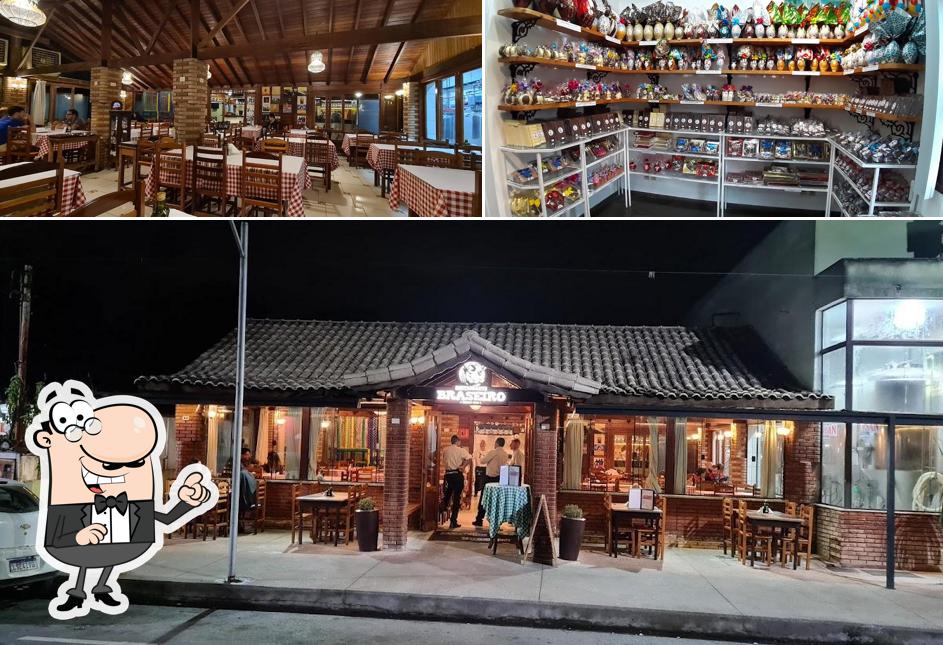 Veja imagens do interior do Restaurante Braseiro