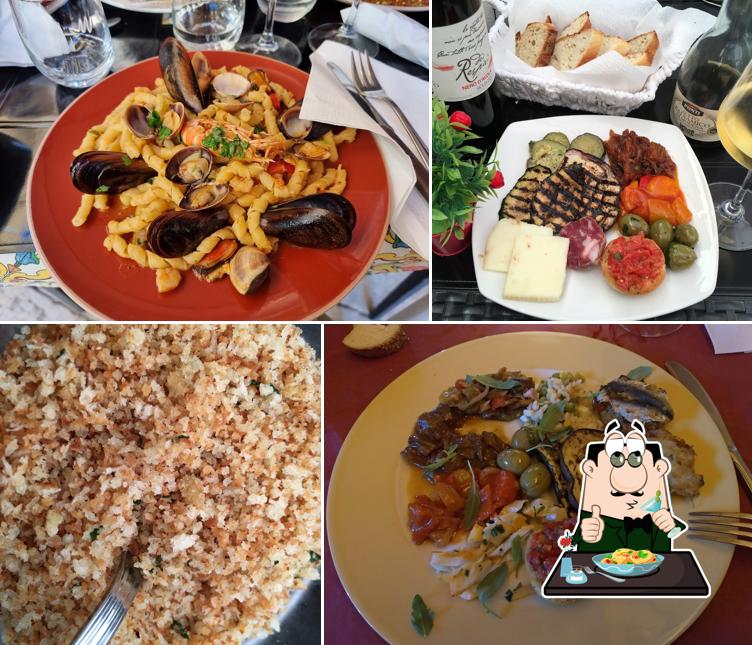 Cibo al risto bar da Toto