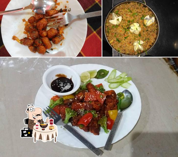 Food at Flora Family Restaurant & Bar