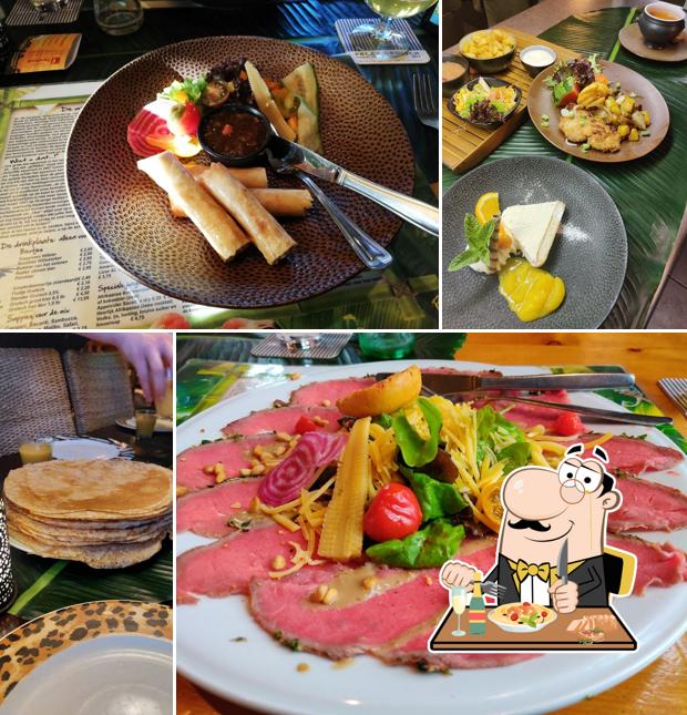 Plats à Frankie's Jungle Bistro