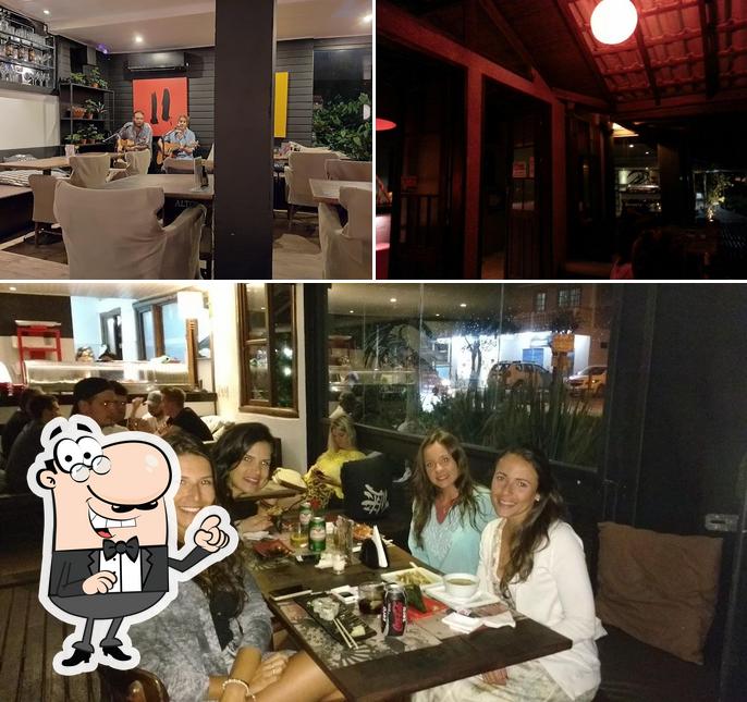 O interior do Goen Sushi Lounge