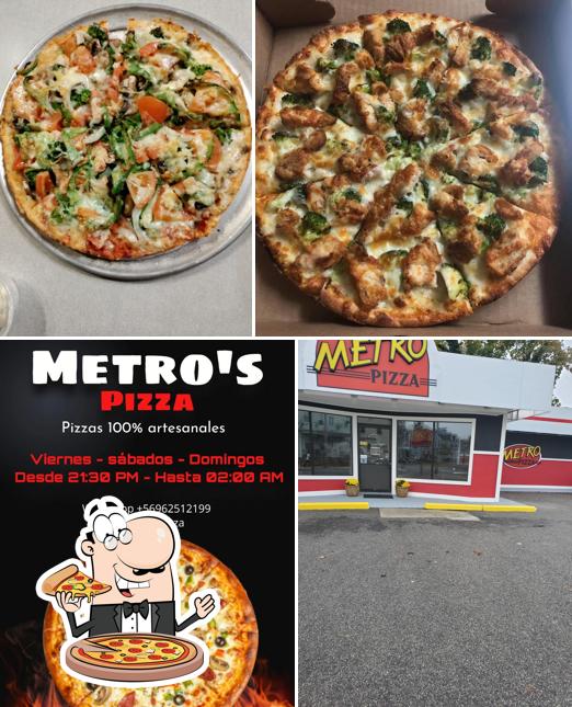 Metro Pizza, 32 Dartmouth St in New Bedford Restaurant menu and reviews
