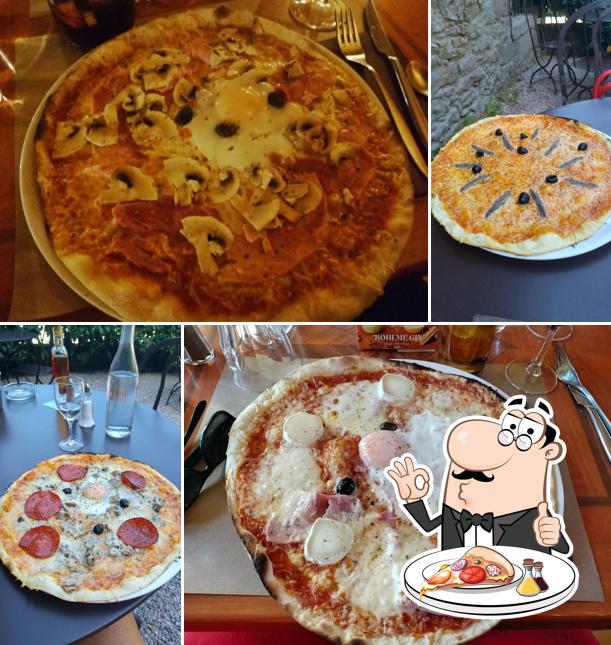 Prenez différents types de pizzas