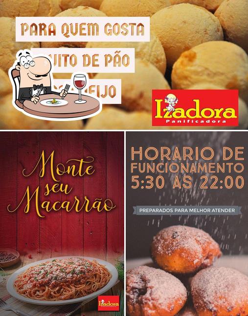 Comida em Panificadora Izadora