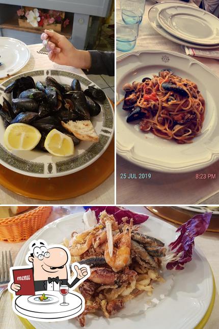 Essen im Trattoria da Iseo