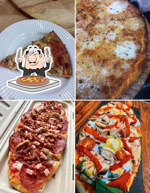 Try out different kinds of pizza