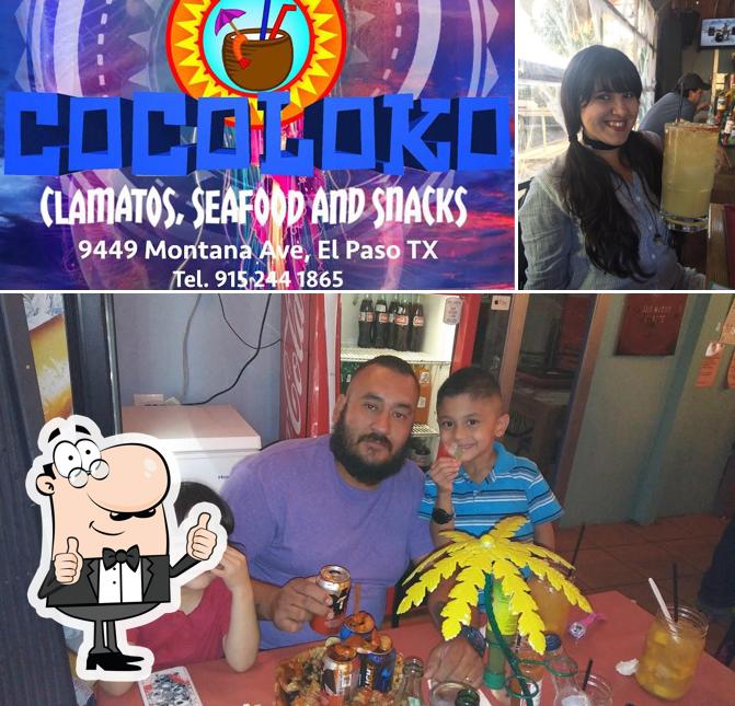 Coco Loko, 9449 Montana Ave in El Paso Restaurant menu and reviews