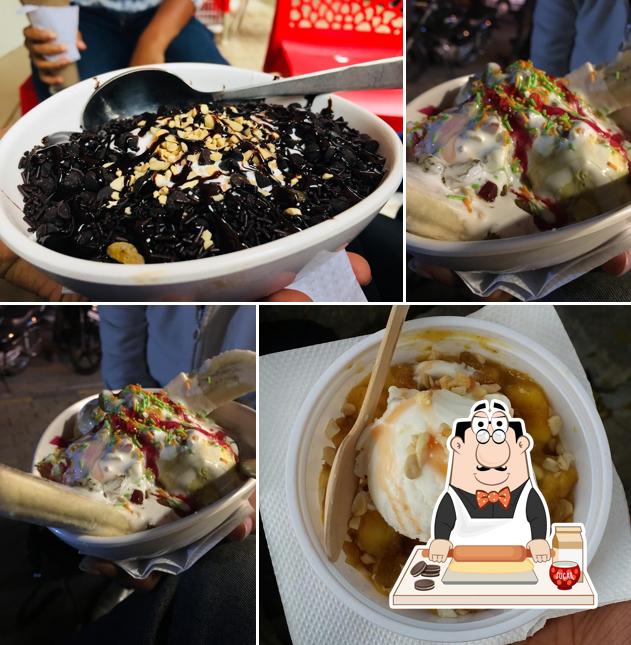Order the desserts