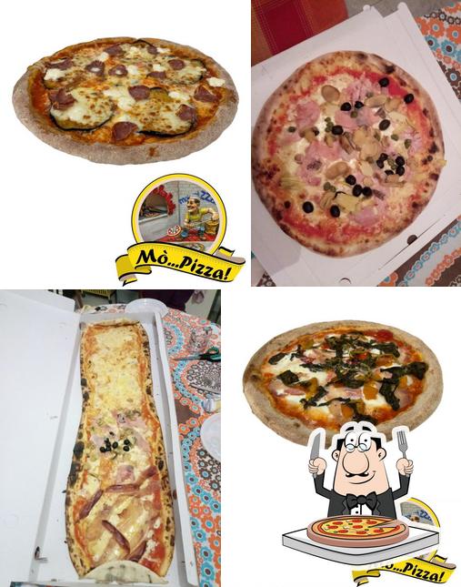 A Mó Pizza!, vous pouvez déguster des pizzas
