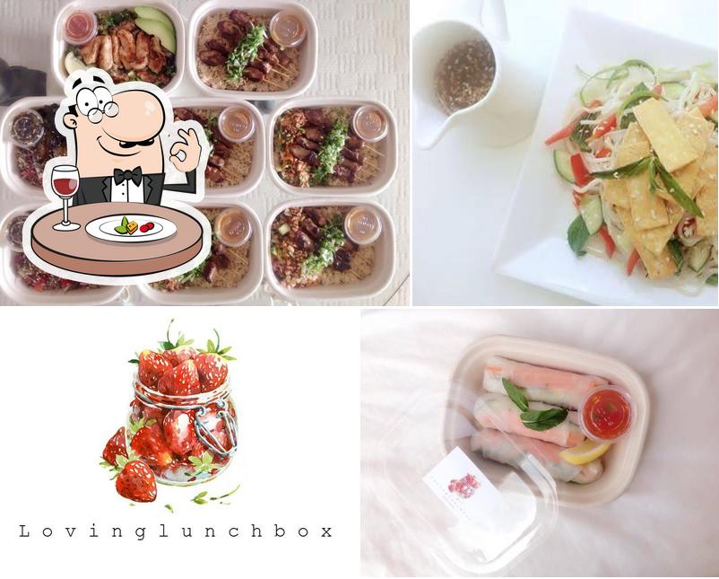Еда в "Loving lunchbox"