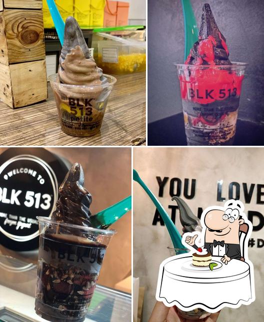 BLK 513 desserts, Quezon City, 2/F The City Center Restaurant menu
