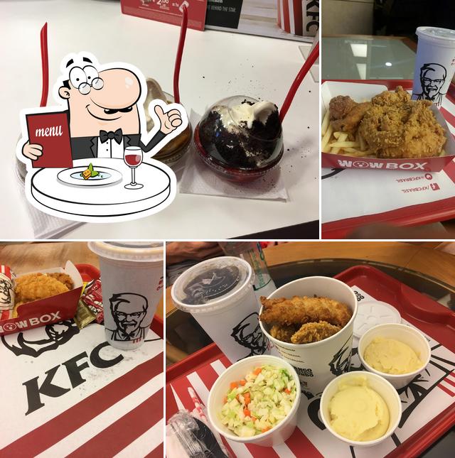 Comida em KFC