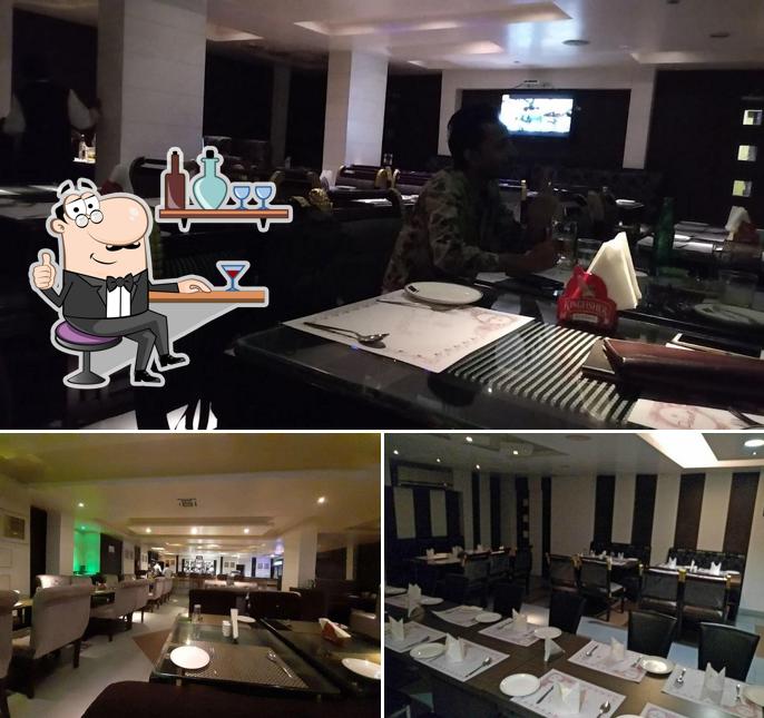 The interior of Palash Bar & Restaurant