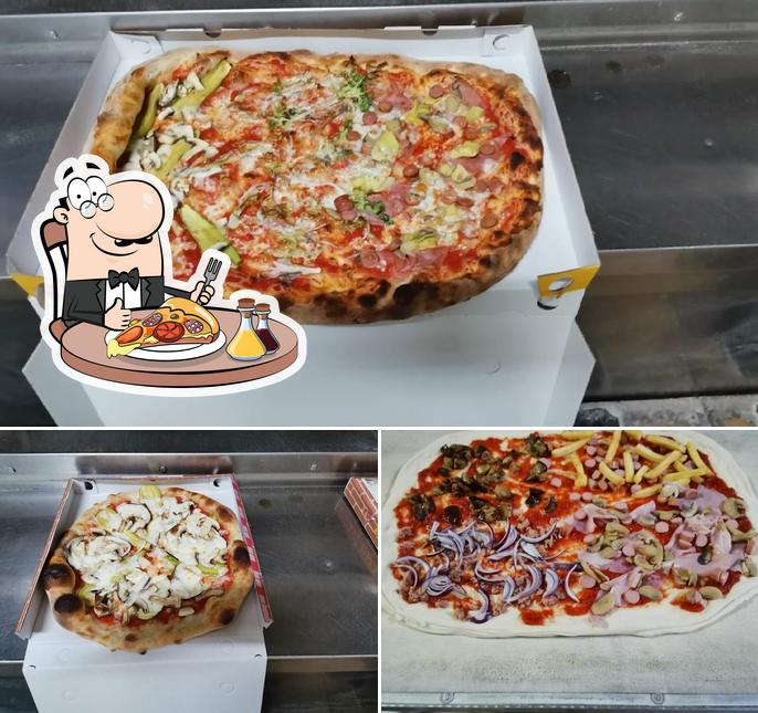 Try out different kinds of pizza