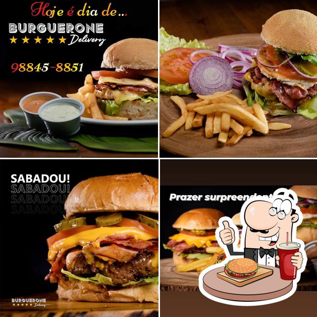 Hambúrguer em Burguerone Delivery