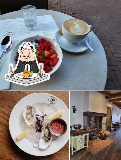 The picture of food and interior at Le Petit Café Haarlem