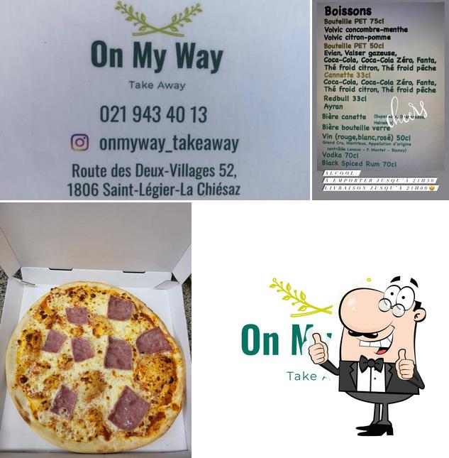 Voici une photo de On My Way - Take Away Sàrl